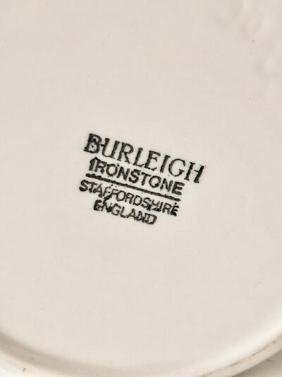 【英国製】Burleigh バーレイ アイアンストーン ホワイトジャグ ピッチャー　稀少 画像9