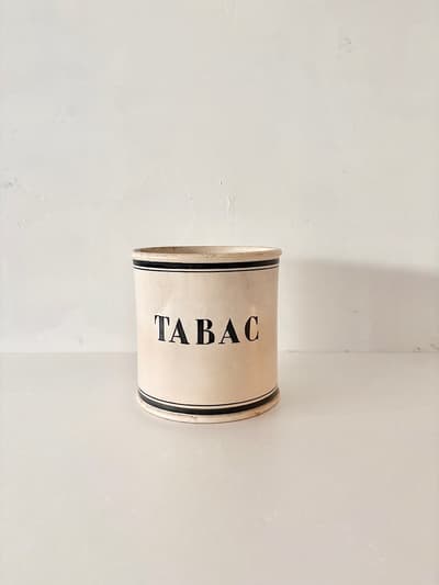 【フランスアンティーク】希少　ディゴワン＆サルグミンヌ TABAC キャニスター　 画像1