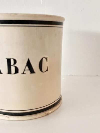 【フランスアンティーク】希少　ディゴワン＆サルグミンヌ TABAC キャニスター　 画像6