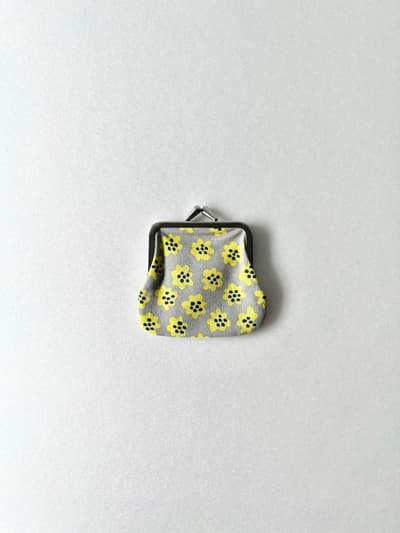 【美品】marimekko ポーチ がまぐち ガマグチ がま口 プケッティ 画像1