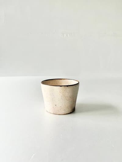 【美品】マノメタカヒロ　そば猪口　フリーカップ　鳥文象嵌 画像1