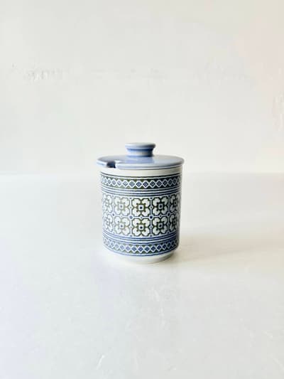 【英ヴィンテージ】HORNSEA　Tapestry　シュガーポット 画像1