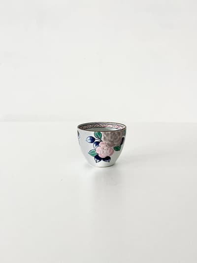 【美品】たなかふみえ　湯呑　蕎麦猪口　椿　1 画像1