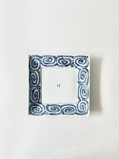 【美品】和陶房　正方形　皿 画像1