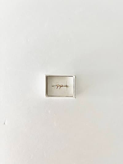 【美品】KAMIORI KAORI　リング　リボン 画像1