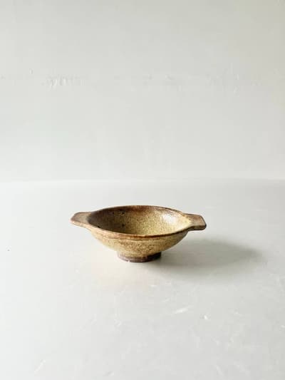 【美品】庄司理恵　耳付き小鉢 画像1