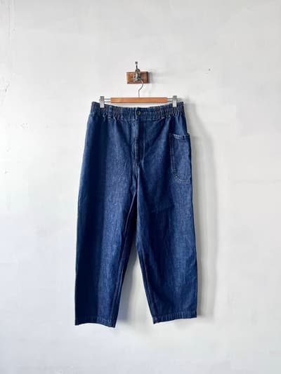 atelier naruse  cotton denim balloon pants / indigo 画像1