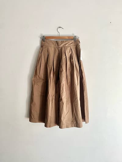 【美品】HARVESTY　CULOTTES　キュロット　ベージュ　A21501 画像1
