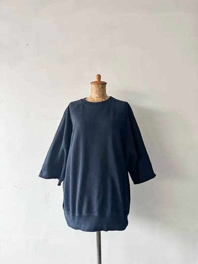 beauty&youth　H 半袖スウェット　LARGE　ネイビー 画像1
