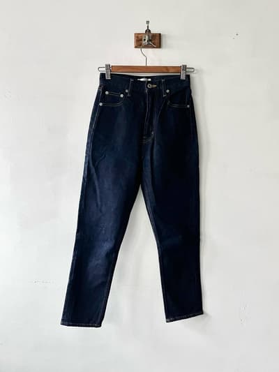 【美品】aluna　FIRST DENIM/ NAVY　デニム　サイズS 画像1