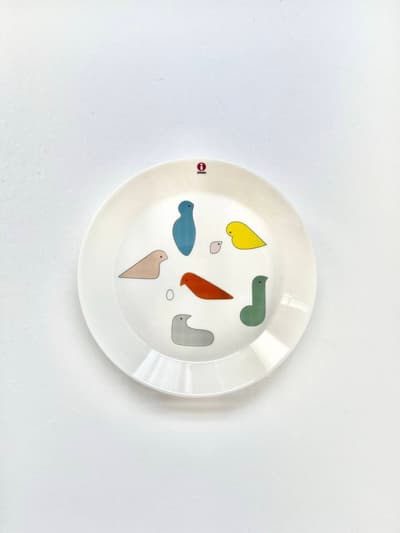 【未使用】Iittala X mina perhonen　バード プレート 21cm 画像1