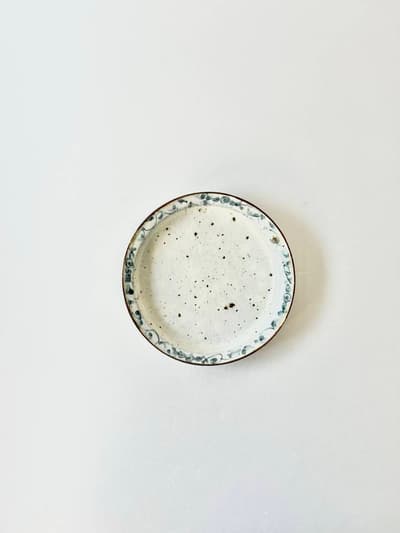 【美品】市野吉記　コウホ窯　5寸皿 画像1