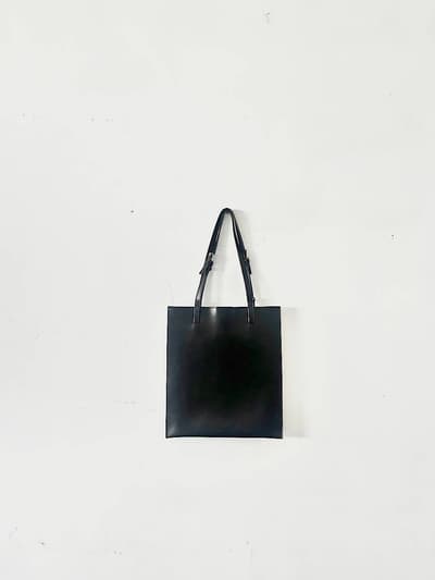 【美品】YAHKI　トートバッグ　ブラック 画像1