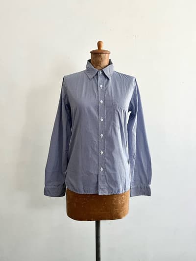 Bennetts Lane Shirts　ギンガムチェックシャツ　サイズXS 画像1