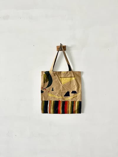 【美品】conges payes・naomi ito　ファブリックバッグ　 画像1