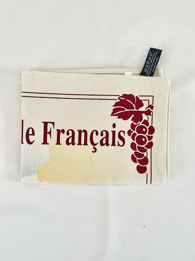 【未使用】Winkler社製　キッチンタオル　Le　Vignoble Francais　フランスのぶどう園 画像1