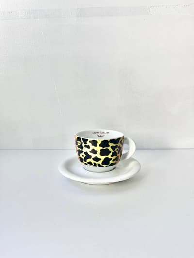  【美品】d'ANCAP　サファリ カプチーノ カップ＆ソーサー　1 画像1