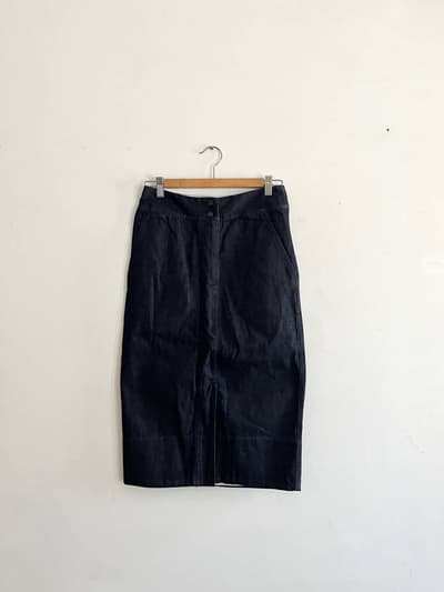 IENA 　デニムスカート　ウール混　サイズ38 画像1