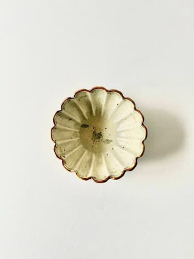 【美品】市野吉記　 コウホ窯　りんか中鉢 画像1