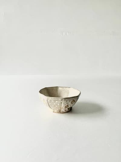 【美品】佐野成羅　豆鉢　益子焼き 画像1