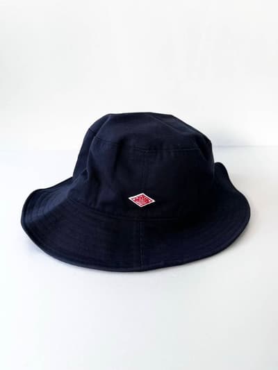 【美品】DANTON　コットンハット　ネイビー　サイズF 画像1