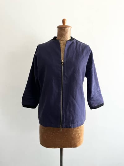 MARNI　ジップアップジャケット　コットンリネン混　サイズ38 画像1