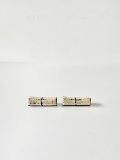 【美品】有松進　箸置き　2点セット 画像1