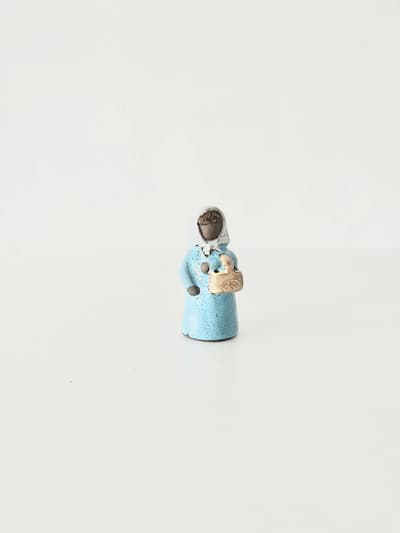 【北欧vintage】Jie Gantofta　フラワーガール　陶器　スウェーデン 画像1