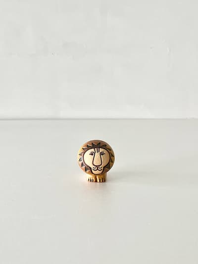 【北欧】Lisa Larson　Lion   mini  置物 オブジェ 　 画像1