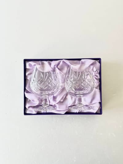 【未使用】EDINBURGH CRYSTAL　グラス2脚セット 画像1