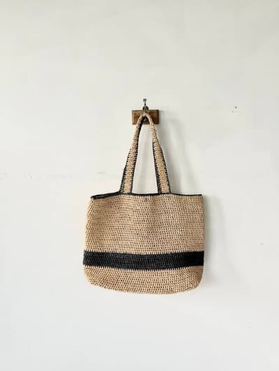 【美品】HELEN KAMINSKI　ラフィア　トートバッグ　 画像1