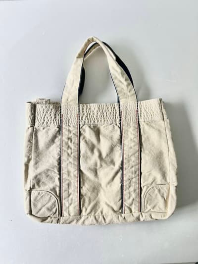 45R 　トートバッグ　キャンバス　ナチュラル　 画像1