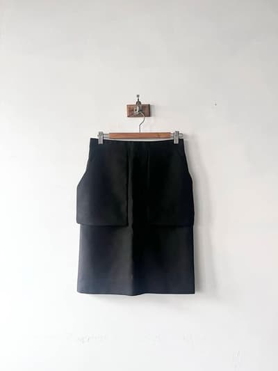 CELINE　スカート　ウールシルク　絹 画像1