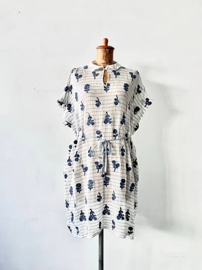 mina perhonen　bonheur　刺繍ワンピース　サイズ36 画像1