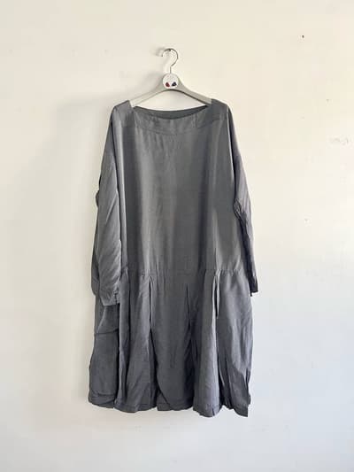 【未使用】TOUJOURS　ビスコースワンピース　チェック　KM22OD05 画像1