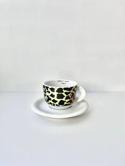  【美品】d'ANCAP　サファリ カプチーノ カップ＆ソーサー　2 画像1
