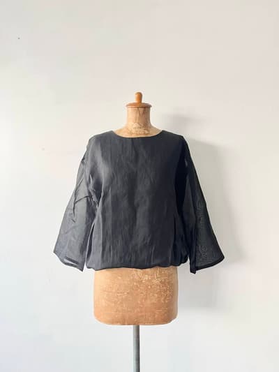 【未使用】nicholson and nicholson　バルーンプルオーバーブラウス　KALON 画像1