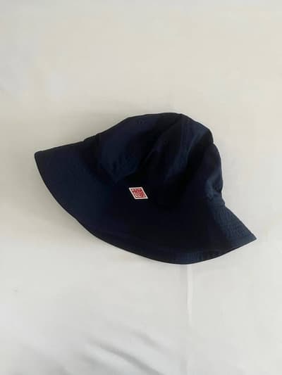 【美品】DANTON　ナイロンハット　ネイビー　サイズF 画像1