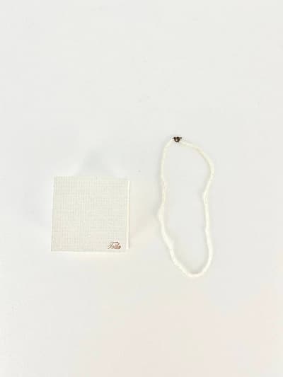【美品】atelier d’antan購入　Toile Pearl Necklace　淡水パール　　 画像1