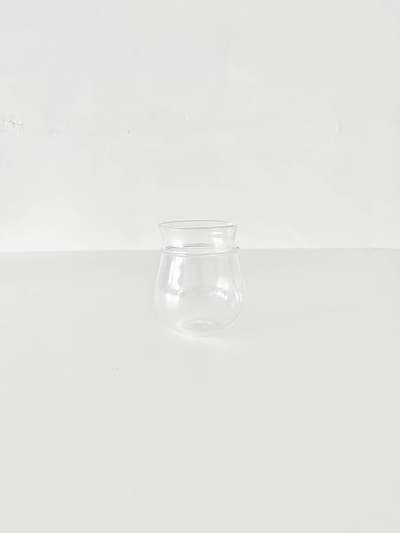 【美品】三浦侑子　おびグラス　カップ　コップ　ガラス 画像1