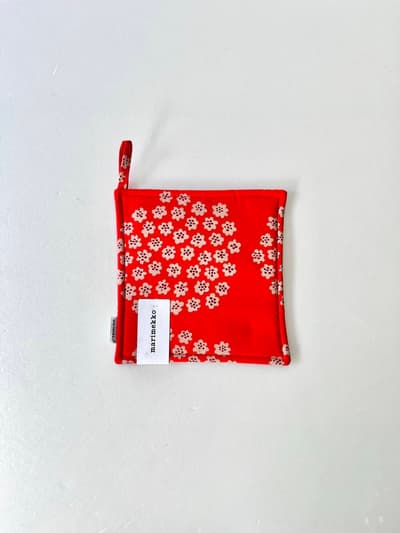 【未使用】marimekko　プケッティ　鍋敷き　ポットホルダー  画像1