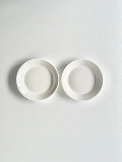 【北欧】iittala 　ティーマ　12㎝　プレート　2枚セット　白 画像1