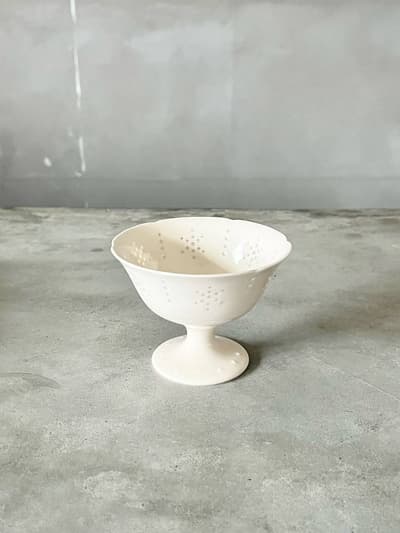 【美品】大井寛史　蛍手 アイスクリームカップ　1 画像1