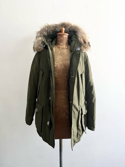 WOOL RICH　ARCTIC PARKA　アークティックパーカ　60/40　ファー付　フーディ　ダウン　XXS 画像1