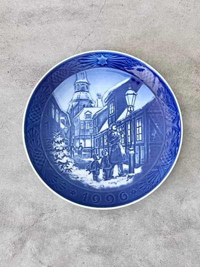 【美品】Royal Copenhagen　1996年　クリスマスプレート 画像1