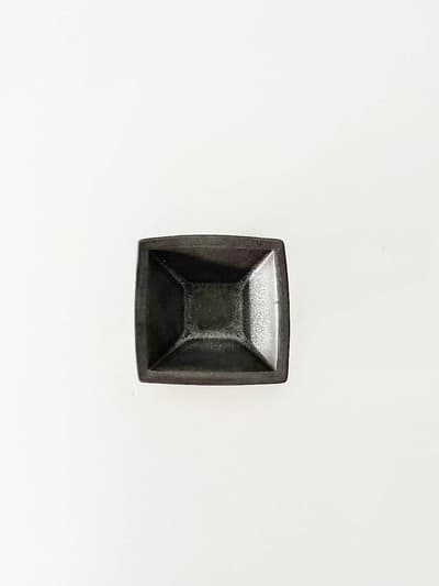 【美品】Awabiware　四方小鉢　岡本純一 画像1