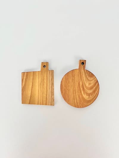 【美品】工房イサド　コースター　２点セット 画像1