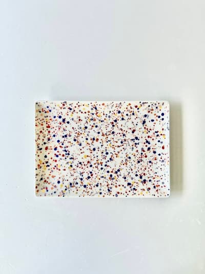 【美品】iittala　Oiva Toikka CollectionHelle　アメジスト　A4プレート 画像1