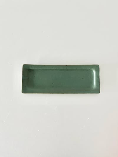 【美品】寺嶋綾子　26cm長皿　２ 画像1