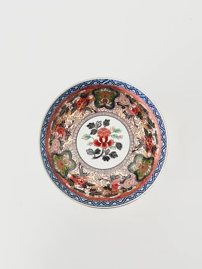 【美品】有田焼　極錦 金彩 古伊万里様式　丼　中鉢 画像1